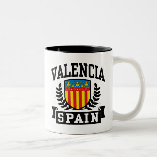 Valencia Spain Two-Tone Coffee Mug