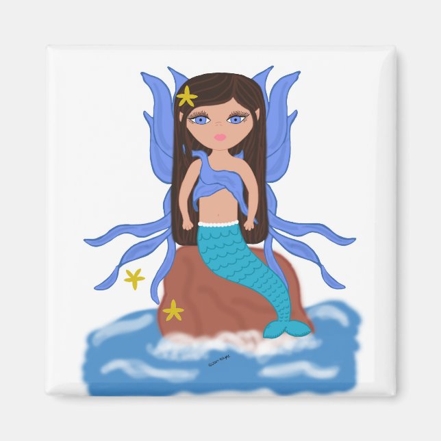 Valencia the Merfaery Maget Magnet (Front)