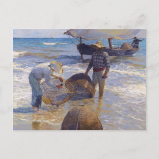 Valencian Fisherman - Joaquín Sorolla Postcard