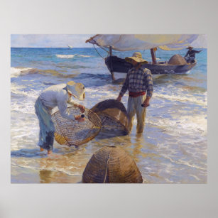 Valencian Fisherman - Joaquín Sorolla Poster