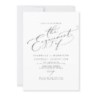 VALENTINA Elegant Minimal Script Engagement Party