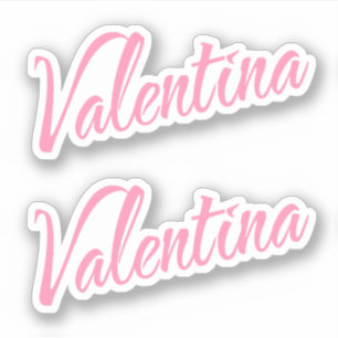 Valentina name x2
