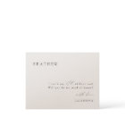 VALENTINA Whimsical Script Maid of Honour Proposal