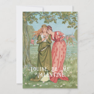 Valentine (1876) holiday card