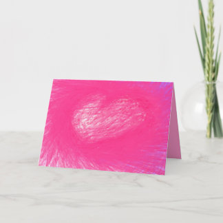 valentine 1 abstract art Valentine's Day card