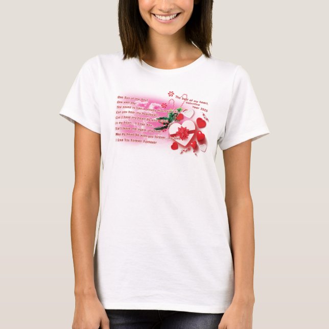 Valentine 2025-ENG Women Shirt (Front)