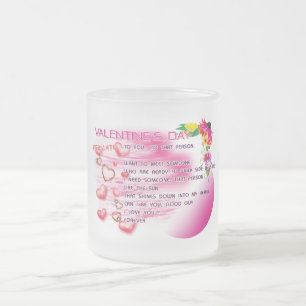 Valentine 2026 Glass Mug