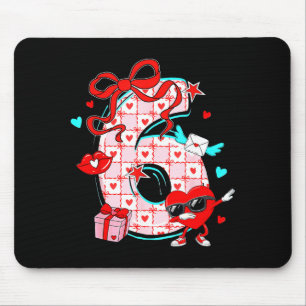Valentine 67 Six Seven Meme Dabbing Hearts Matchin Mouse Mat