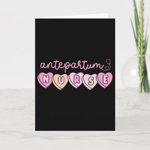 Valentine Antepartum Nurse Obstetrical Mother By N Card