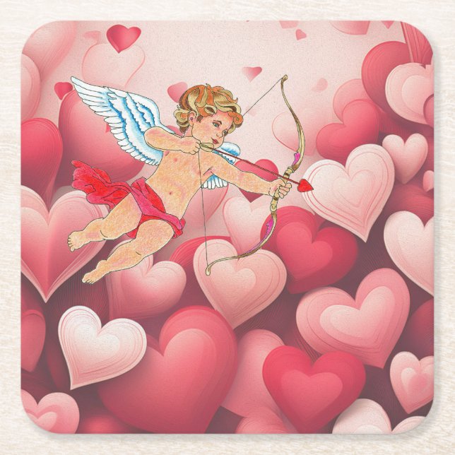 Valentine Arrow Coaster (Front)