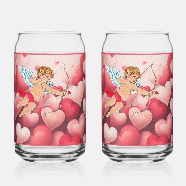 Valentine Arrow Glass (Front)