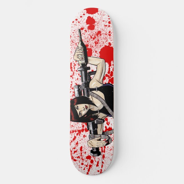 Valentine Assassin Skateboard (Front)