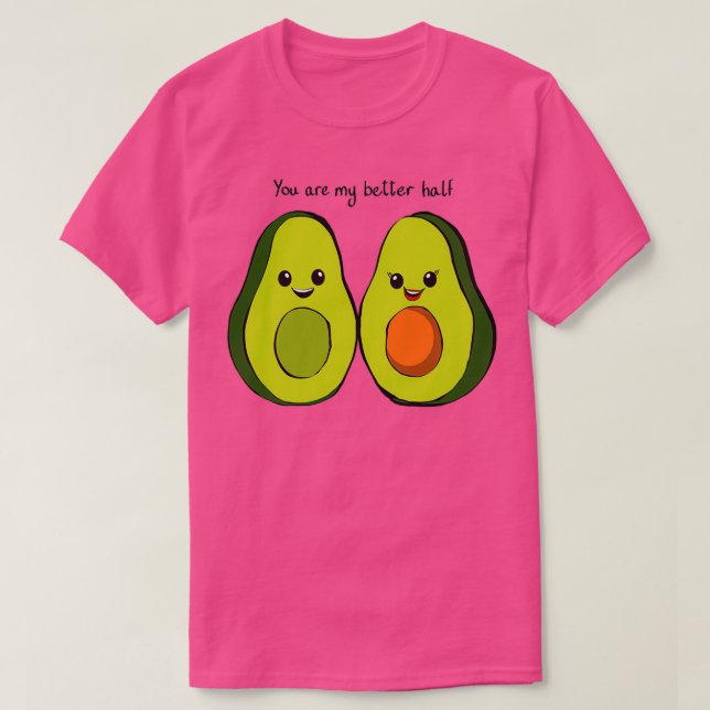valentine avocado 12 T-Shirt (Design Front)