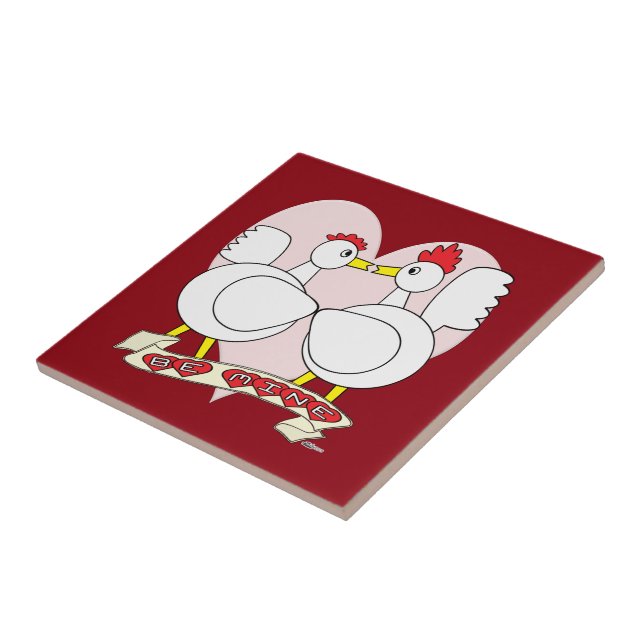 Valentine Be Mine Tile (Side)