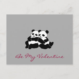 Valentine Bear Holiday Postcard