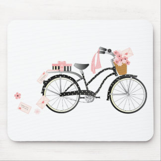 Valentine Bicycle Mouse Mat