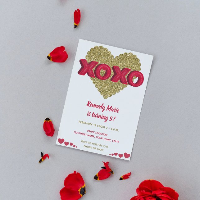 Valentine Birthday Invitation (Creator Uploaded)