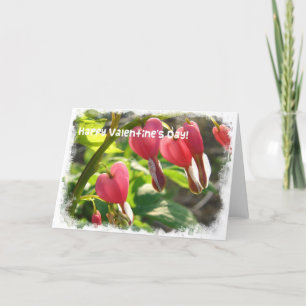 Valentine Bleeding Hearts Holiday Card