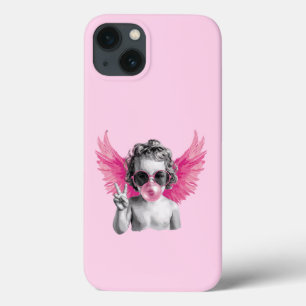 Valentine Blowing Bubble Cupid Valentines Day  iPhone 13 Case