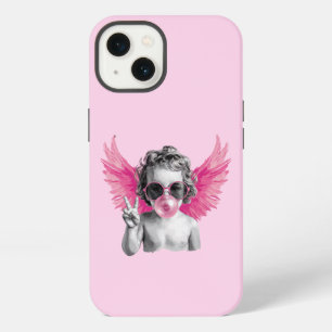 Valentine Blowing Bubble Cupid Valentines Day iPhone 13 Case