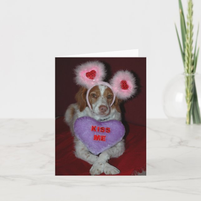VALENTINE BRITTANY - Customised Holiday Card (Front)