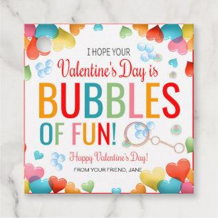 Valentine Bubble Tags