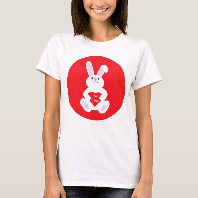 Valentine Bunny T-Shirt (Front)