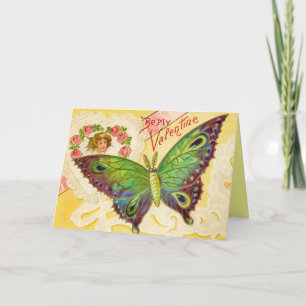 Valentine Butterfly Card