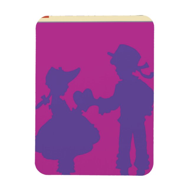 <Valentine> by Steve Collier Magnet (Vertical)