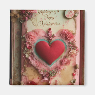 valentine caerd magnet