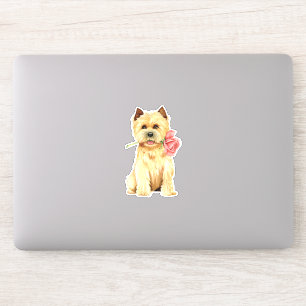 Valentine Cairn Terrier Vinyl