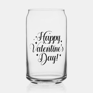 Valentine Can Glass