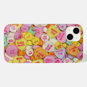Valentine Candy Hearts Case-Mate iPhone 14 Plus Case