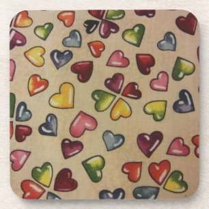 Valentine Candy Hearts Coaster