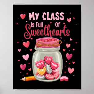 Valentine Candy Jar Teacher Poster
