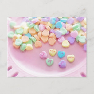 Valentine Candy Postcard