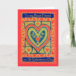Valentine Card - to Best Friend