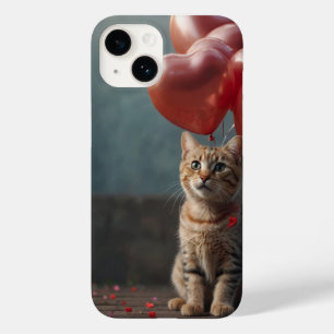 Valentine Cat Case-Mate iPhone 14 Case