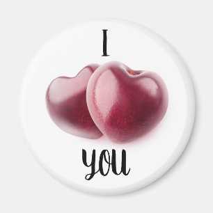 Valentine Cherries Magnet