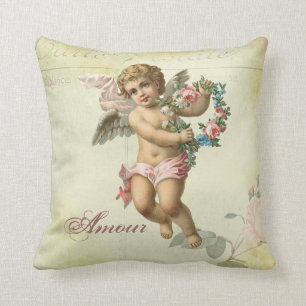 Valentine Cherub Cushion
