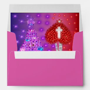 Valentine Christmas Matching Envelopes
