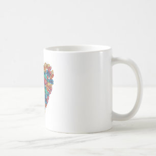 Valentine Colorful Heart Art Classic Mug