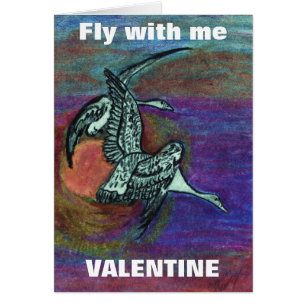 VALENTINE COME VISIT MY DREAMS card