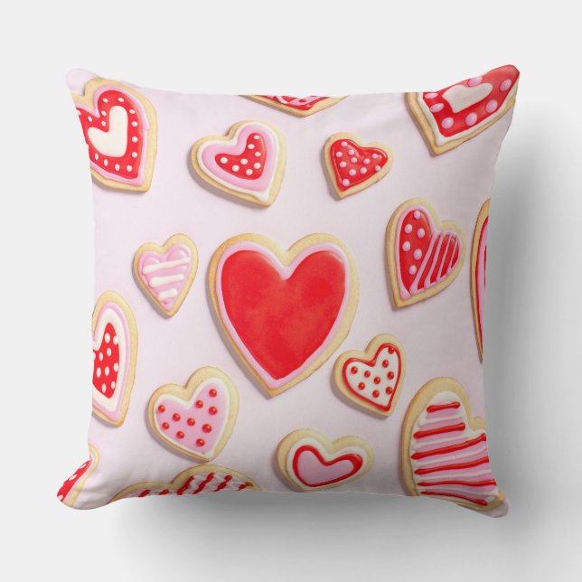 Valentine Cookies Cushion (Front)