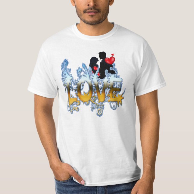 Valentine-couple-celebration T-Shirt (Front)