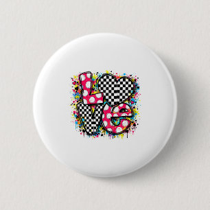 Valentine Couples Love Letter Heart Cute Message R 6 Cm Round Badge