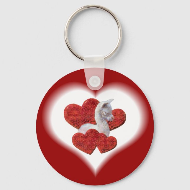 Valentine Cria Keychain (Front)