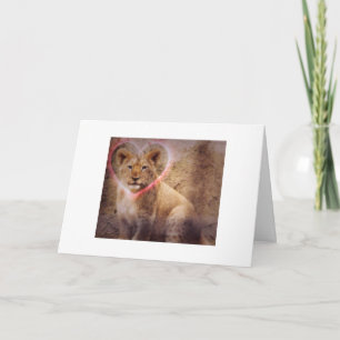 Valentine Cub Holiday Card