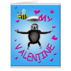 valentine cuddle sloth