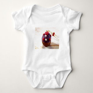 Valentine Cupcake Baby Bodysuit